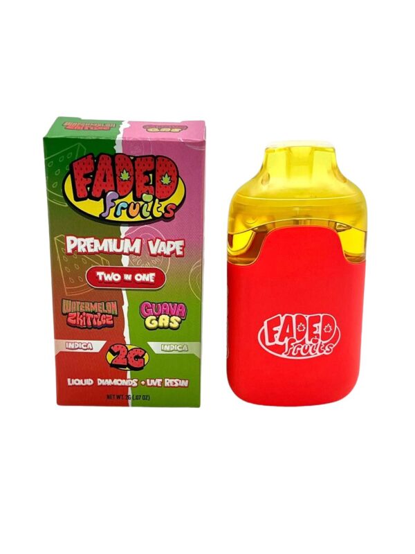 Faded Fruits 2G Premium Vape Two In One Faded Fruits 2G