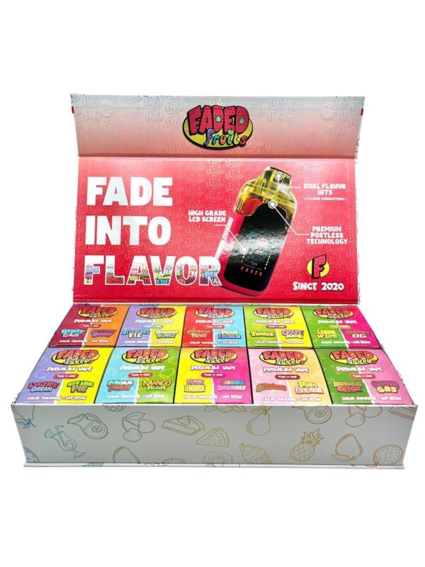 Faded Fruits 2G Premium Vape Two In One Faded Fruits 2G