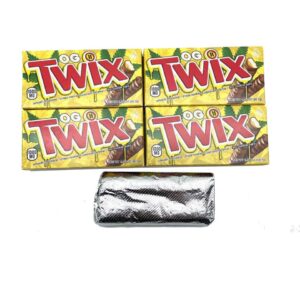 dark chocolate twix candy bar