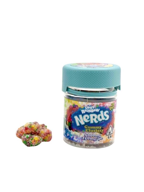 Sour Rainbow Nerd Clusters