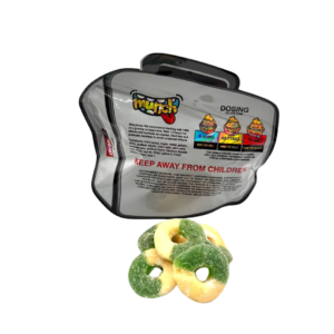 munch sour apple rings 3000mg
